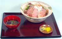 ローストビーフ丼